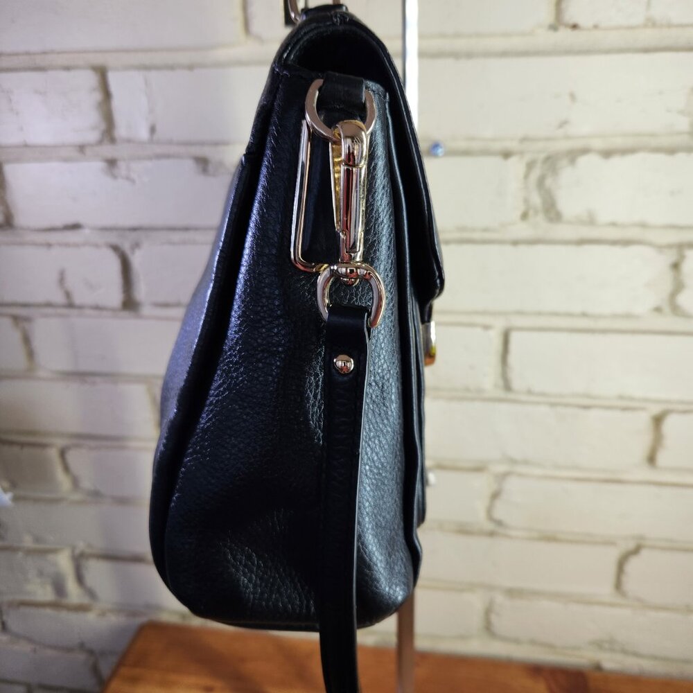 Euc Coach Sadie Madison Black Leather Shoulder Bag Purse - Picture 5 of 13